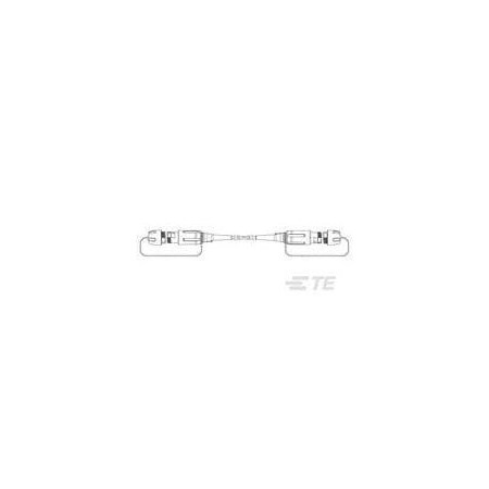 Te Connectivity Pb Jr Plug/Plug 2X1310 Mil-Tact Sm Reel 1516502-6